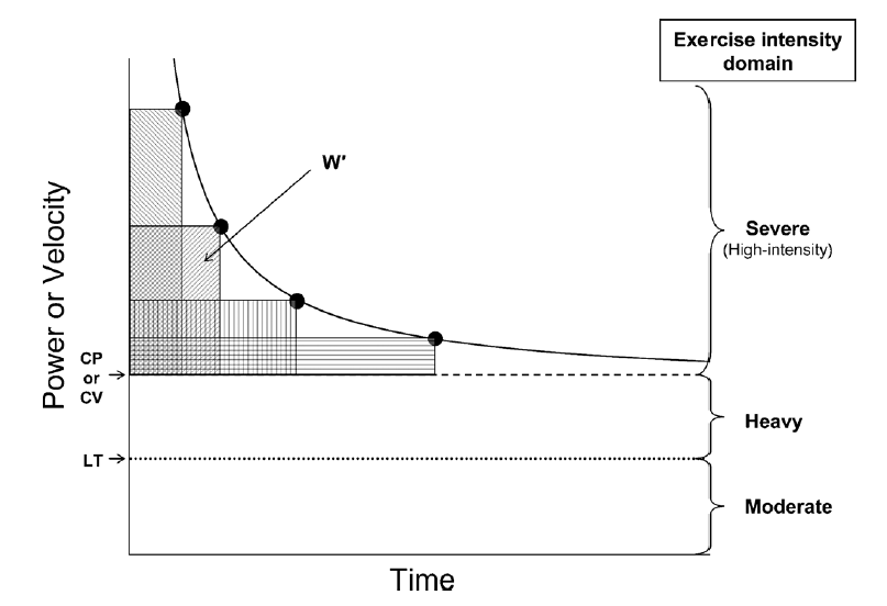 Critical Power Modell nach Monod und Scherer von 1965